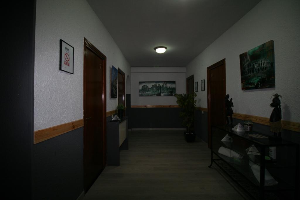 Hostal Restaurante Avenida De Madrid 테라사 외부 사진
